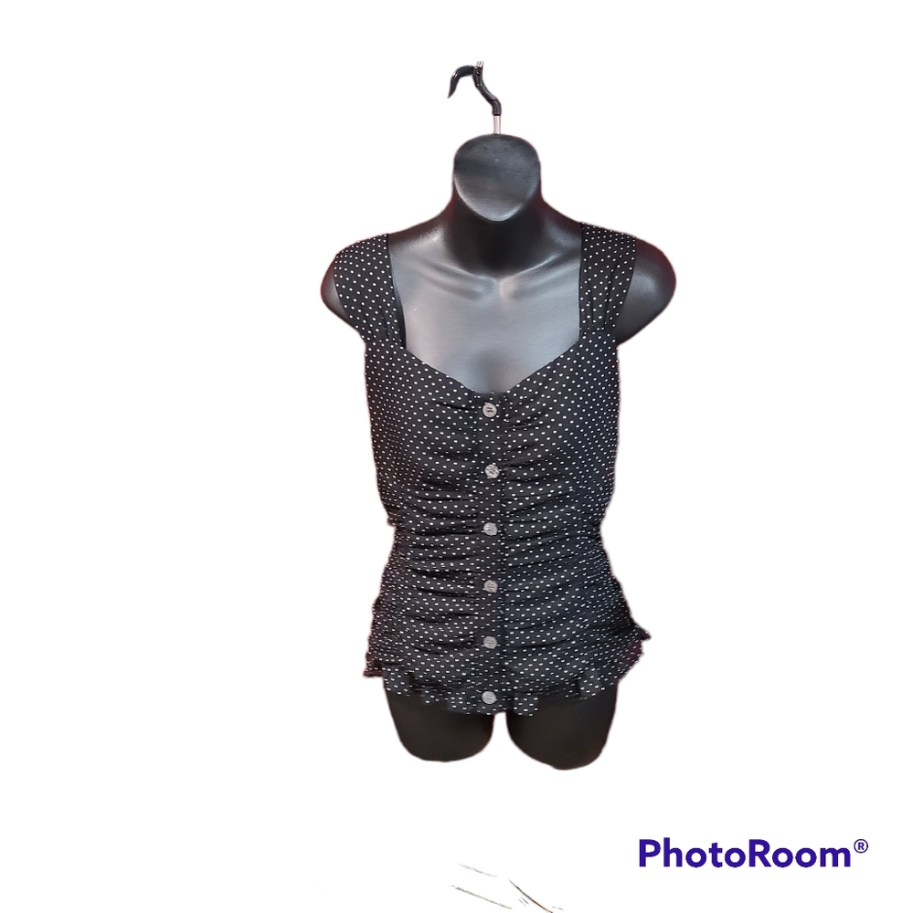 Bandolino Sz. 12 button down tanktop